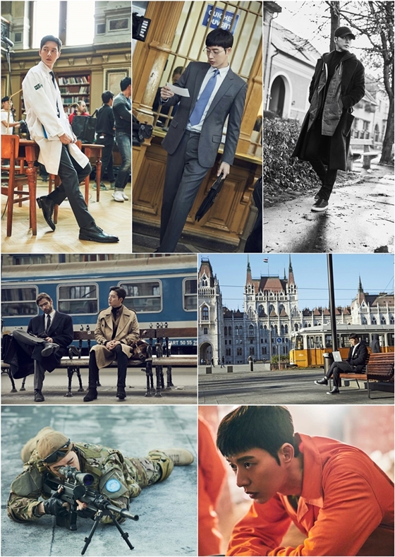 Still images of Park Hae-Jin in JTBC drama series “Man to Man